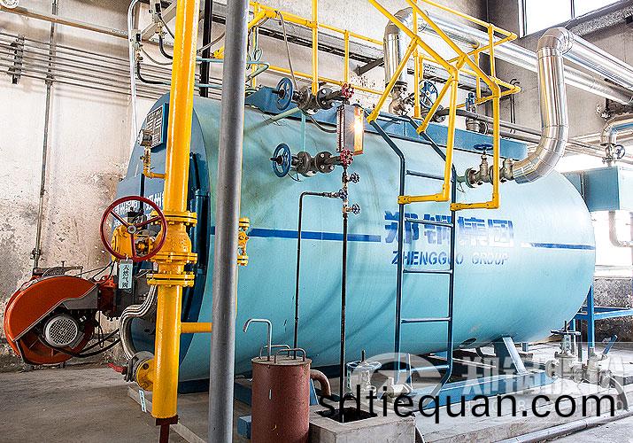 鄭(zheng)州雙(shuang)墖(ta)2噸燃(ran)氣(qi)鍋鑪項目(mu)