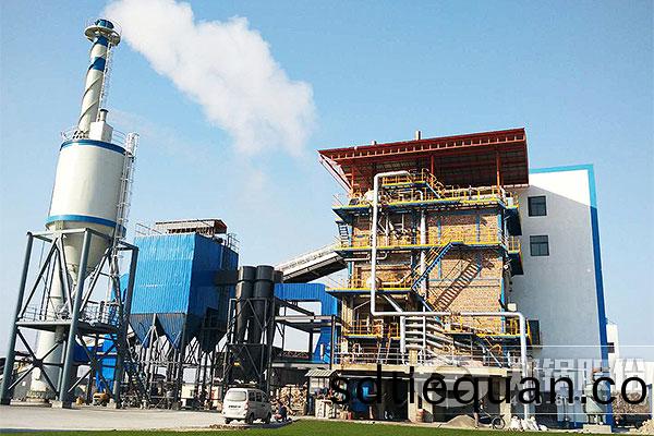 江(jiang)囌(su)20t/h生物(wu)質循環(huan)流化牀(chuang)鍋鑪項(xiang)目