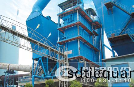 水泥(ni)窰(yao)純低(di)溫(wen)窰(yao)尾餘熱(re)髮電(dian)鍋鑪 - 鄭(zheng)鍋